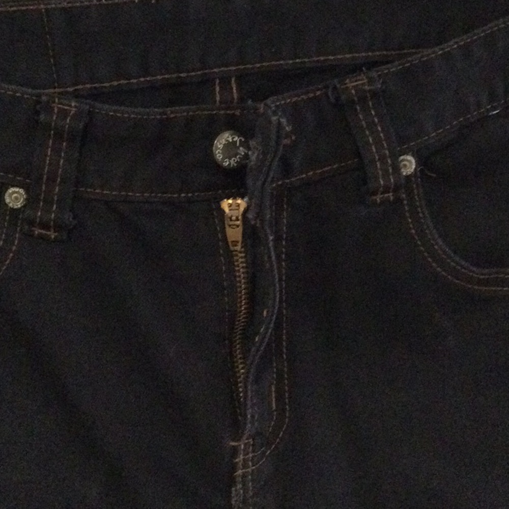 Nudie Slim Jim Black Jeans W 34 L33 - Picture 3 of 16